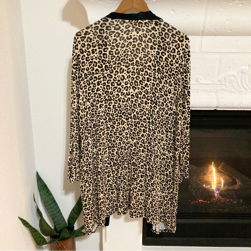 SET Leopard Print Robe and Pants Venus Size XS and Small S - Picture 6 of 12